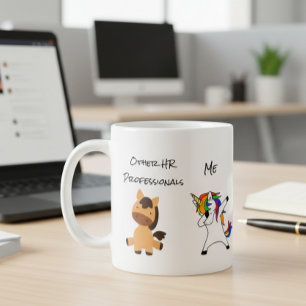 Mug Autres professionnels RH Licorne Ressources Humain