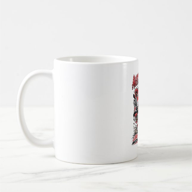 Mug Autriche Football Squelette Attaquant Nations Affi (Gauche)