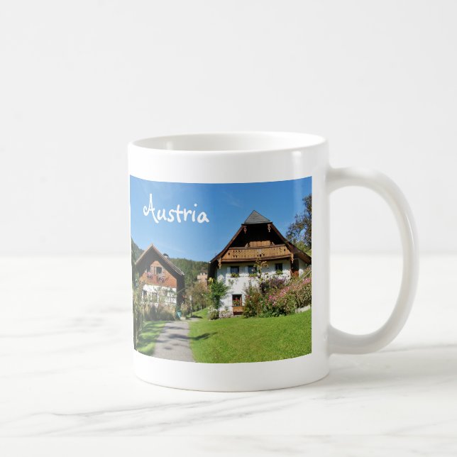 Mug Autriche Souvenir de Salzkammergut (Droite)