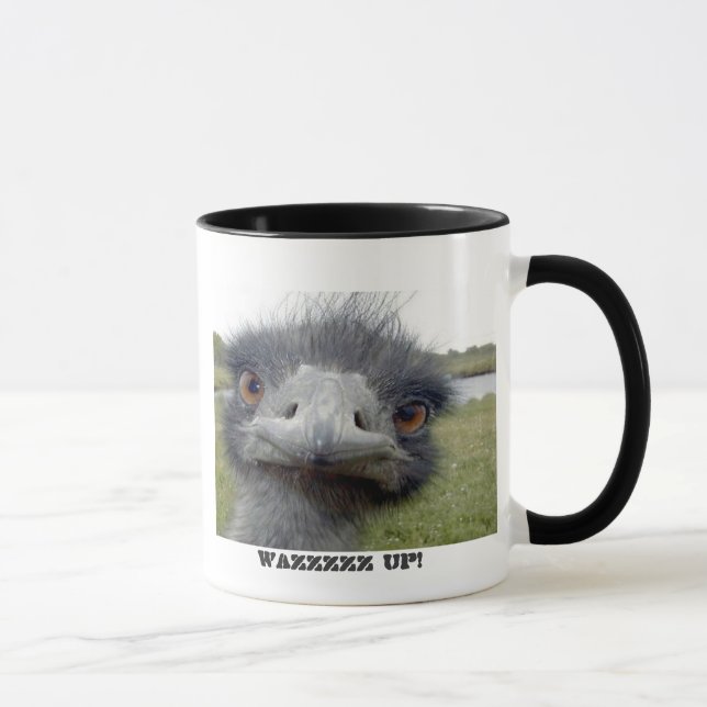 Mug Autruche grise (Droite)