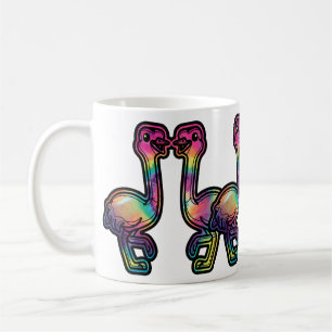 Mug Autruche Tie-Dye