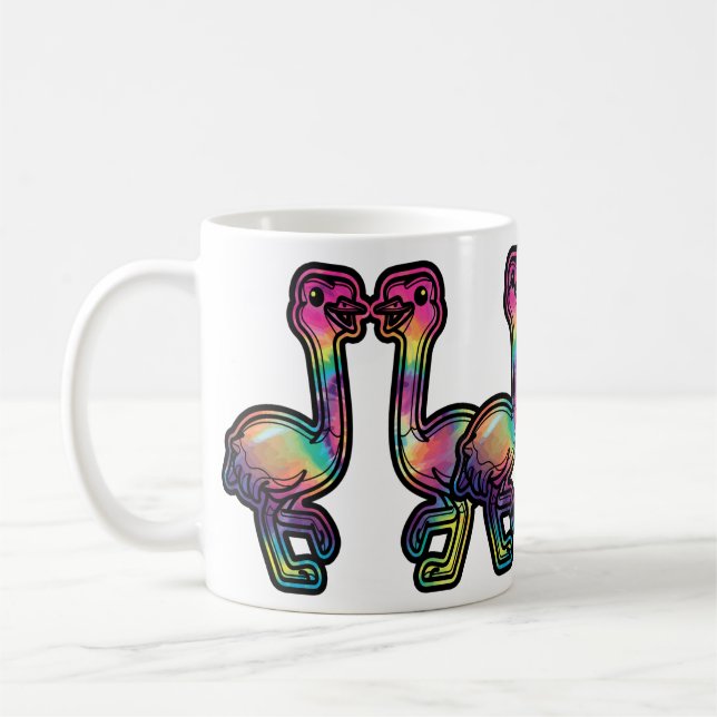 Mug Autruche Tie-Dye (Gauche)