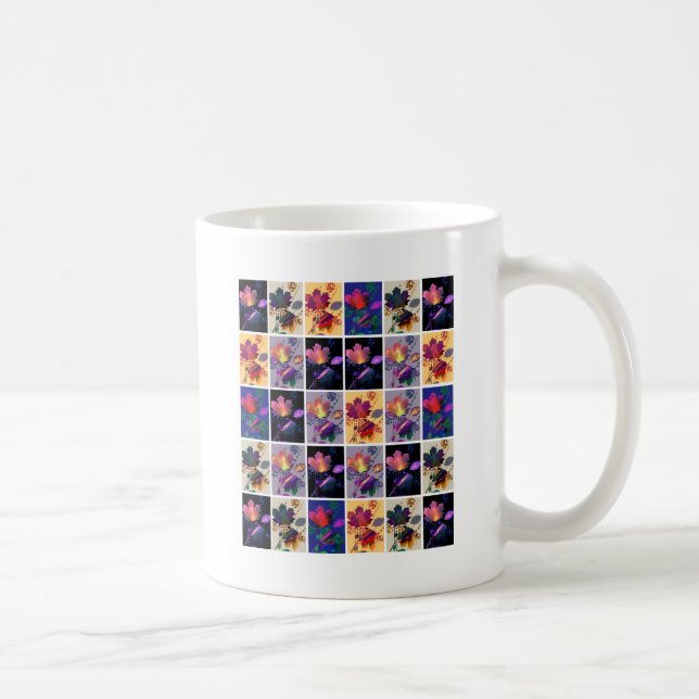 Mug Autumn Leaves Rustic Patchwork (Droite)