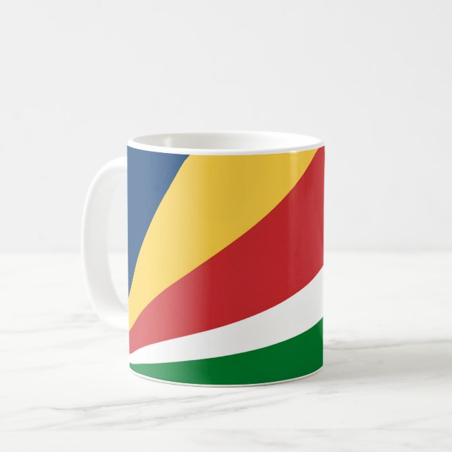 Mug aux couleurs des Seychelles (Devant gauche)
