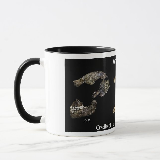 Mug aux crânes naledi Homos (Gauche)