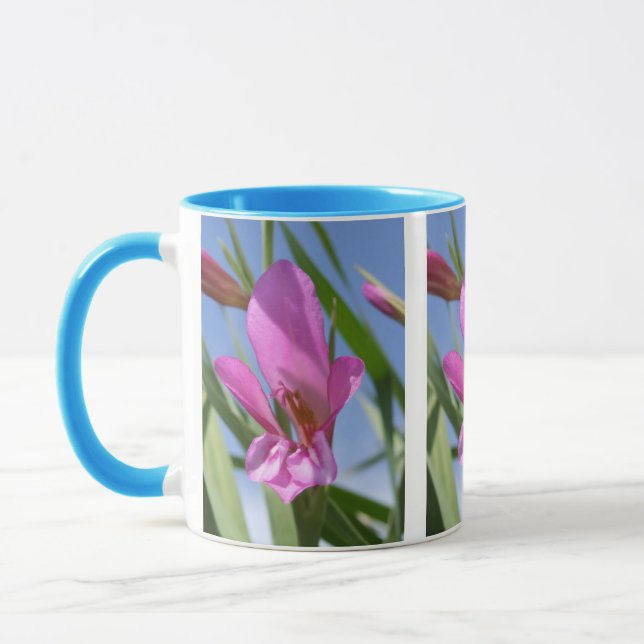 Mug aux fleurs roses (Gauche)