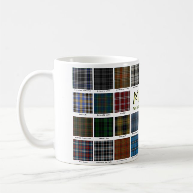 Mug aux Tartans Français (Gauche)