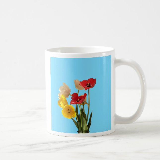 Mug aux tulipes fraîchement coupées (Droite)