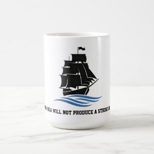 Mug Avancez à la voile – Restez Fort, Continuez à Avan