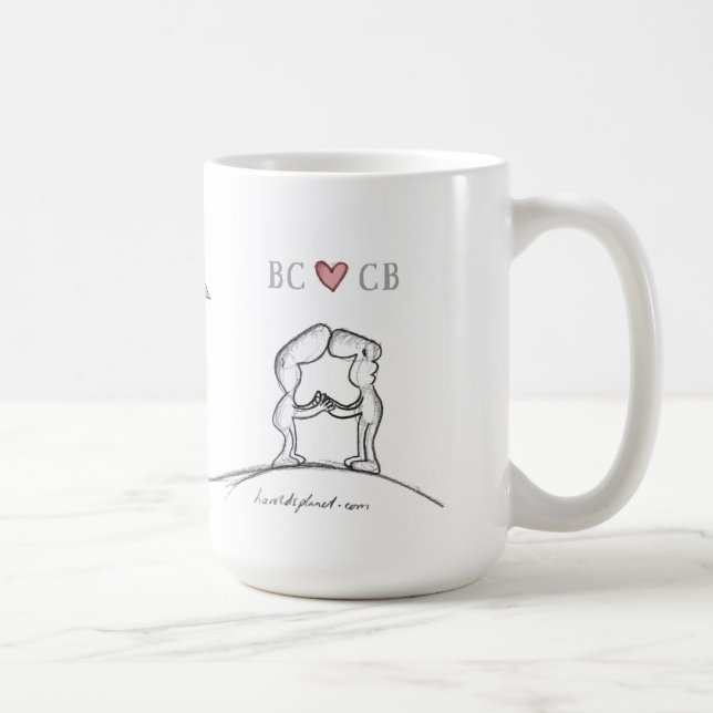 Mug AVANT JÉSUS CHRIST CB de coeur (Droite)