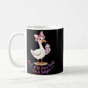 Mug Avant tout Jésus pense que je suis un délice Desig