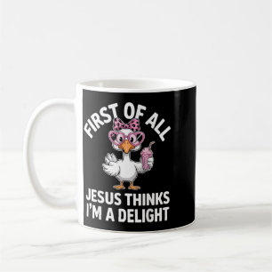 Mug Avant tout Jésus pense que je suis un délice Desig