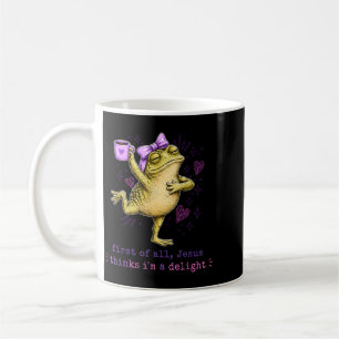 Mug Avant tout Jésus pense que je suis un plaisir Desi