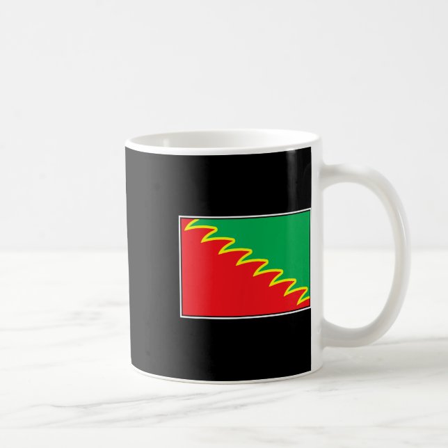 Mug Avdiivka Ukraine Drapeau Oblast de Donetsk  (Droite)