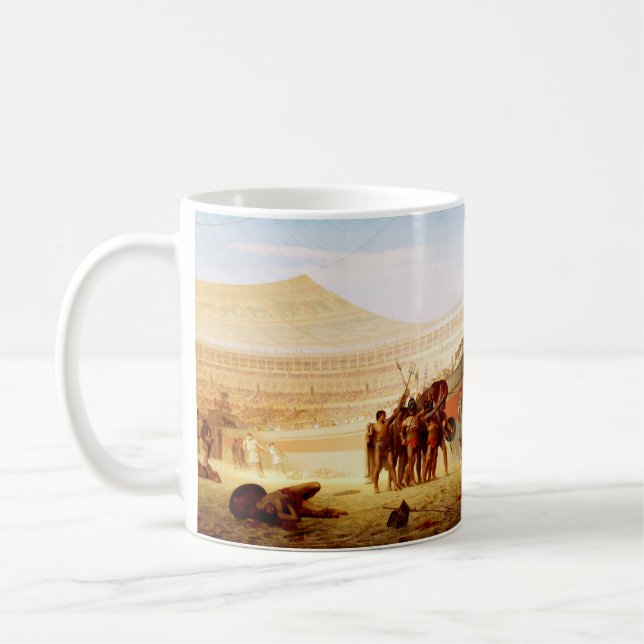 Mug Ave César de Jean-Léon Gérôme (Gauche)
