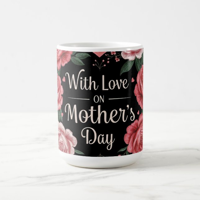 Mug Avec amour pour la fête des mères (Centre)
