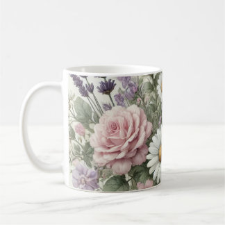 Mug avec aquarelle motif floral 6/6