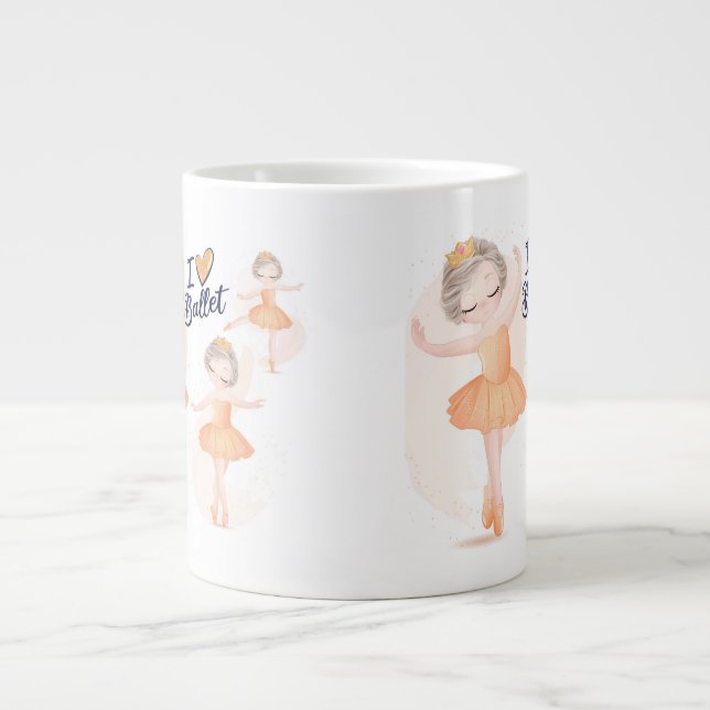 Mug avec ballerine douce (Devant)