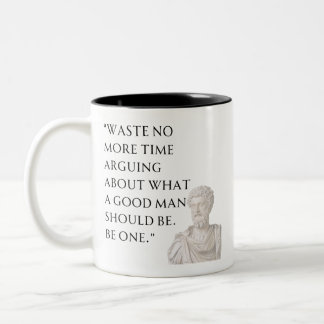 Mug avec citation de Marc Aurèle