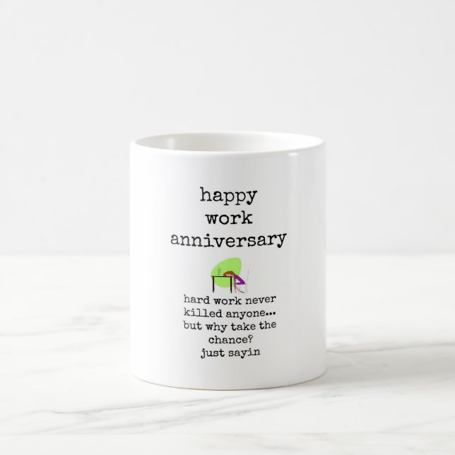 Mug avec Citation drôle, Bonne Anniversaire de Tra (Centre)
