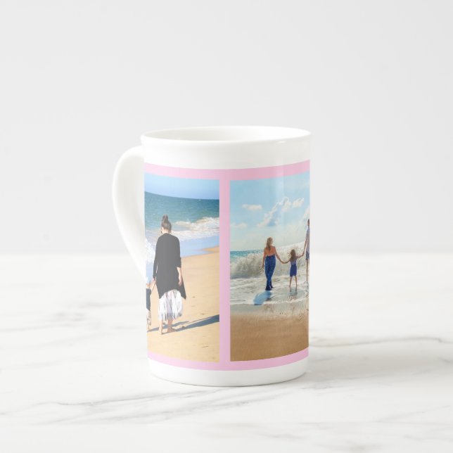 Mug avec collage de photos personnalisé Cadeau de  (Devant gauche)