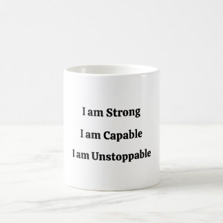 Mug avec des citations positives motivationnelles