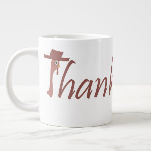 Mug avec dinde Thanksgiving