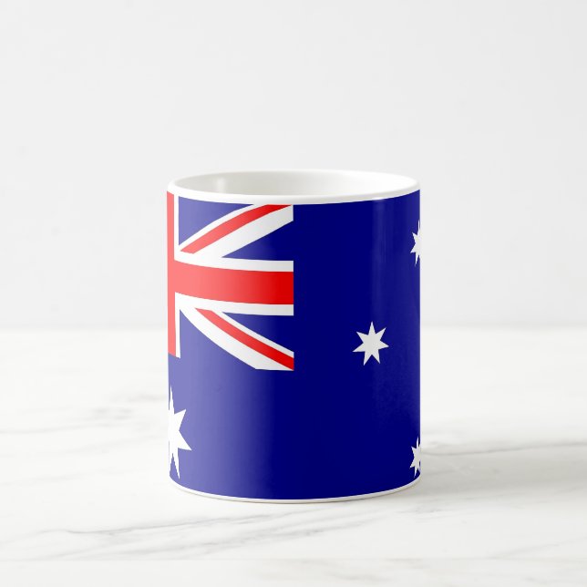 Mug avec drapeau d'Australie (Centre)