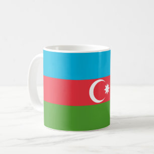 Mug avec drapeau d'Azerbaïdjan