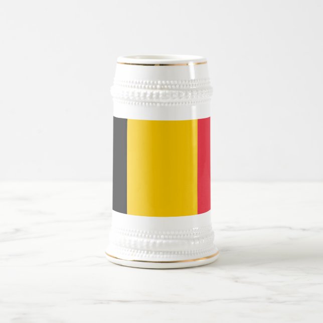 Mug avec Drapeau de Belgique (Centre)