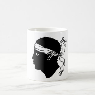 Mug avec Drapeau de Corse, France