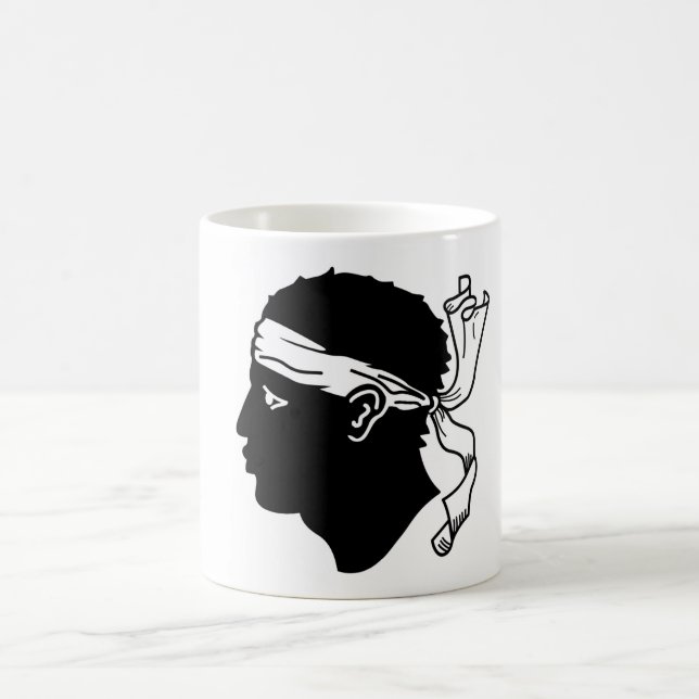 Mug avec Drapeau de Corse, France (Centre)