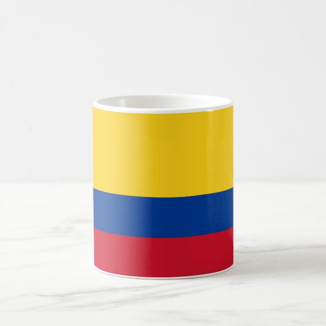 Mug avec drapeau de la Colombie (Centre)