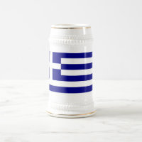 Mug avec drapeau de la Grèce