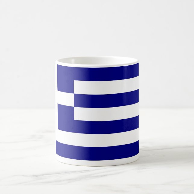 Mug avec drapeau de la Grèce (Centre)