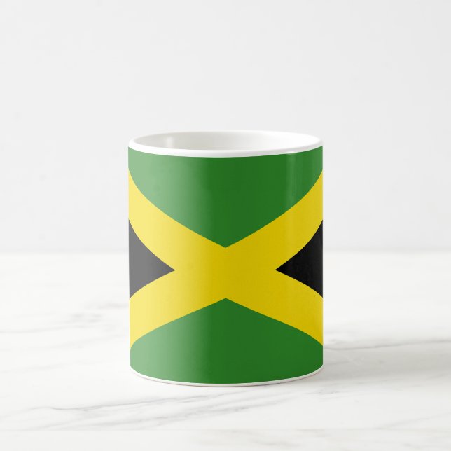 Mug avec drapeau de la Jamaïque (Centre)
