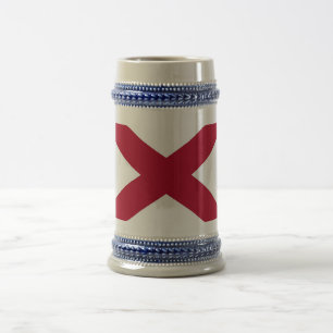 Mug avec Drapeau de l'Alabama Etat -USA