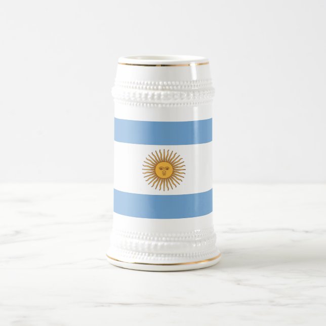 Mug avec drapeau de l'Argentine (Centre)