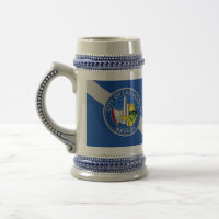 Mug avec Drapeau de Las Vegas City, USA