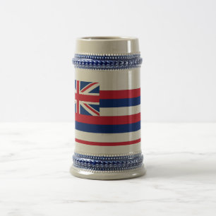 Mug avec drapeau de l'Etat d'Hawaii -USA