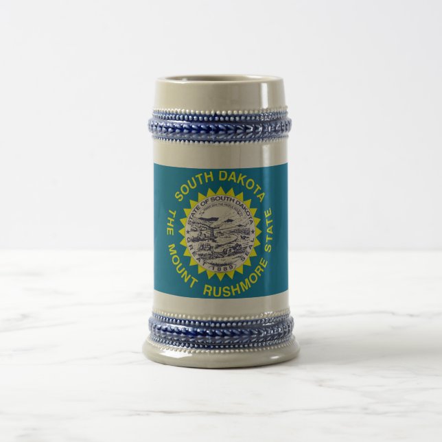 Mug avec drapeau de l'Etat du Dakota du Sud -USA (Centre)