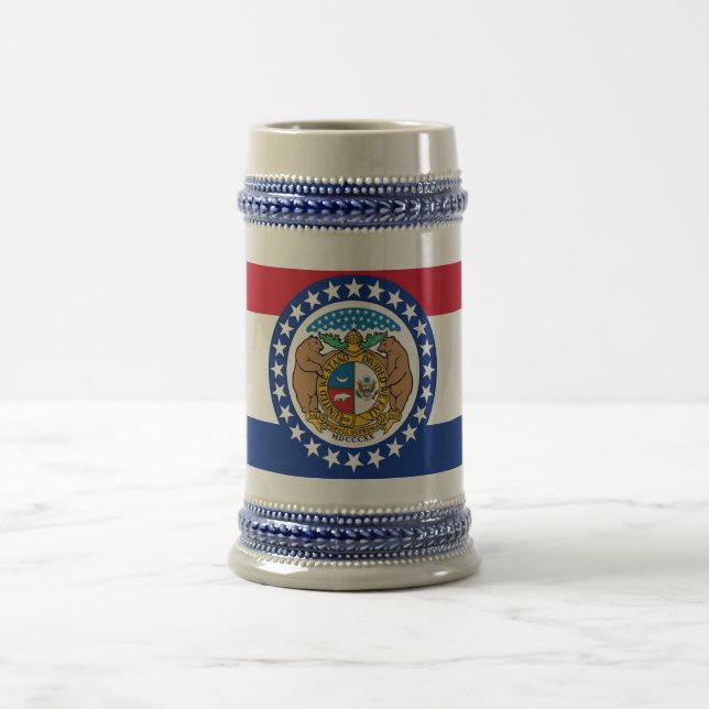 Mug avec drapeau de l'Etat du Missouri -USA (Centre)