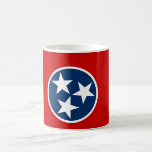 Mug avec drapeau de l'état du Tennessee - USA