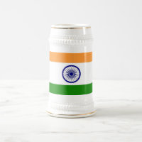 Mug avec drapeau de l'Inde