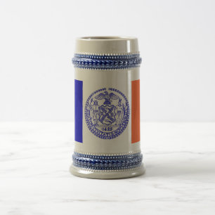 Mug avec Drapeau de New York - USA