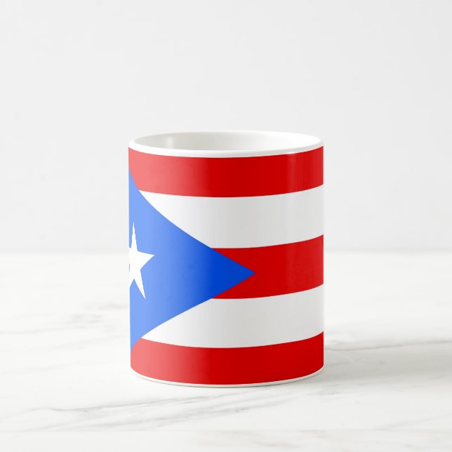 Mug avec Drapeau de Porto Rico - USA (Centre)