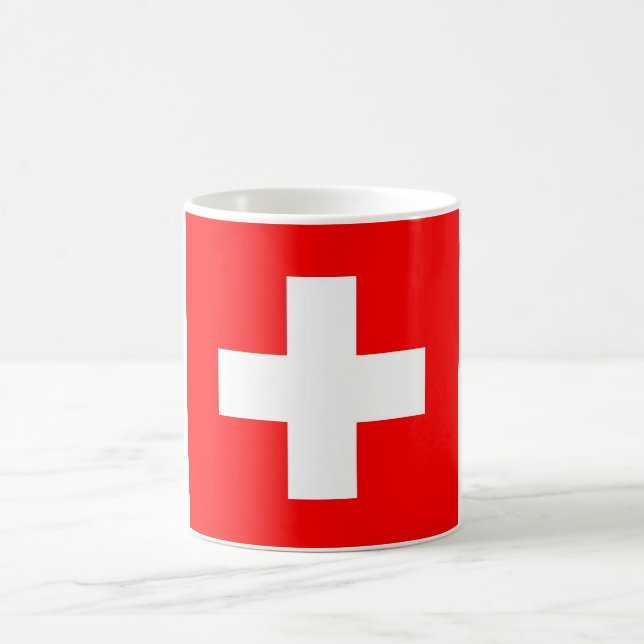 Mug avec Drapeau de Suisse (Centre)