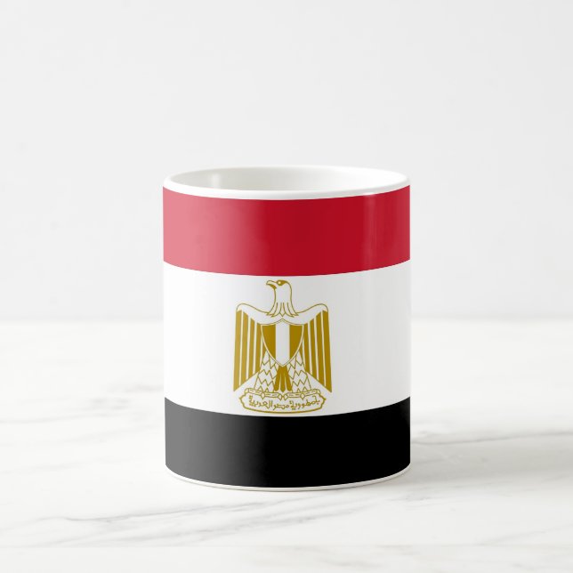 Mug avec drapeau d'Egypte (Centre)