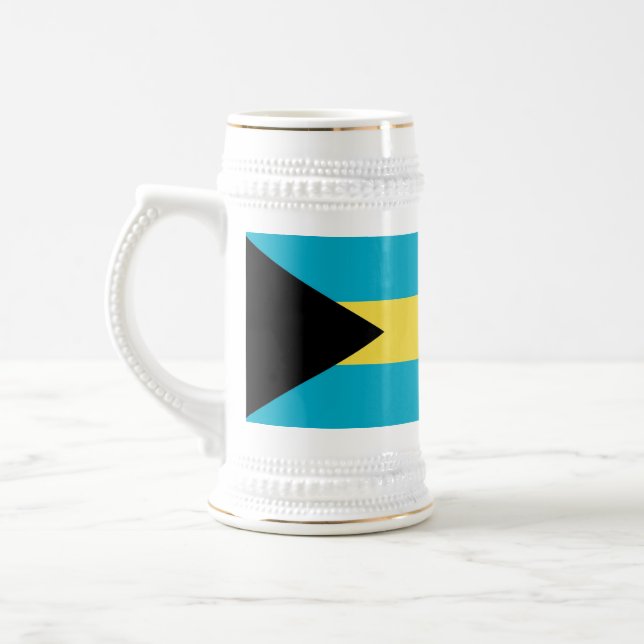 Mug avec drapeau des Bahamas (Gauche)