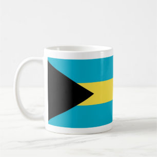 Mug avec drapeau des Bahamas
